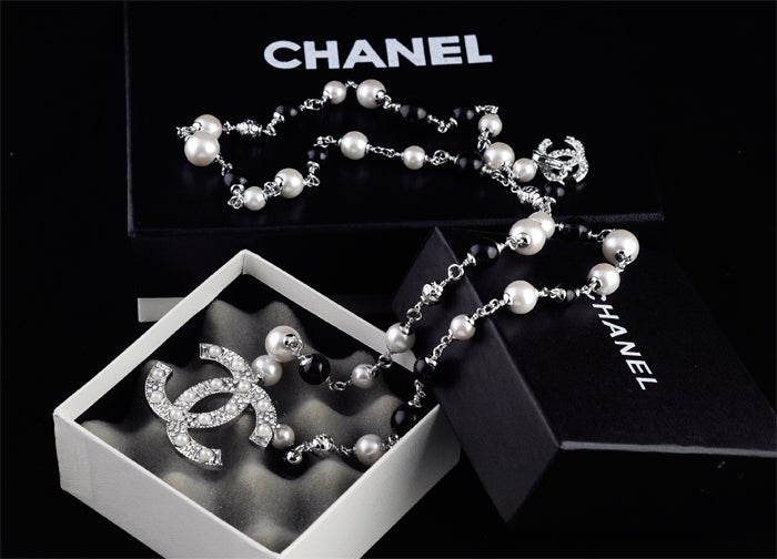 Cc inspired store necklace